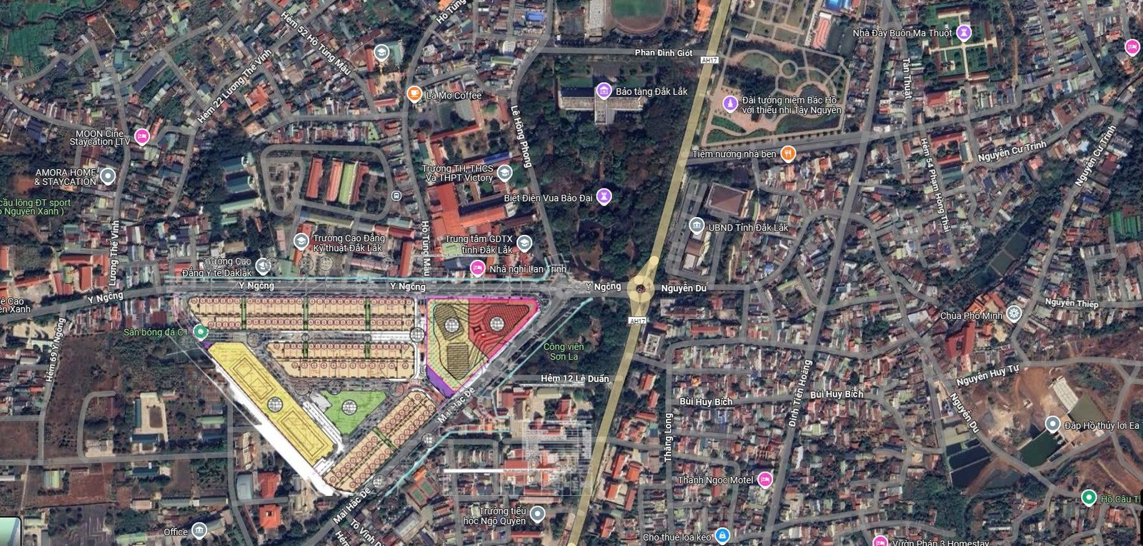 ảnh vị trí dự án eco Palace